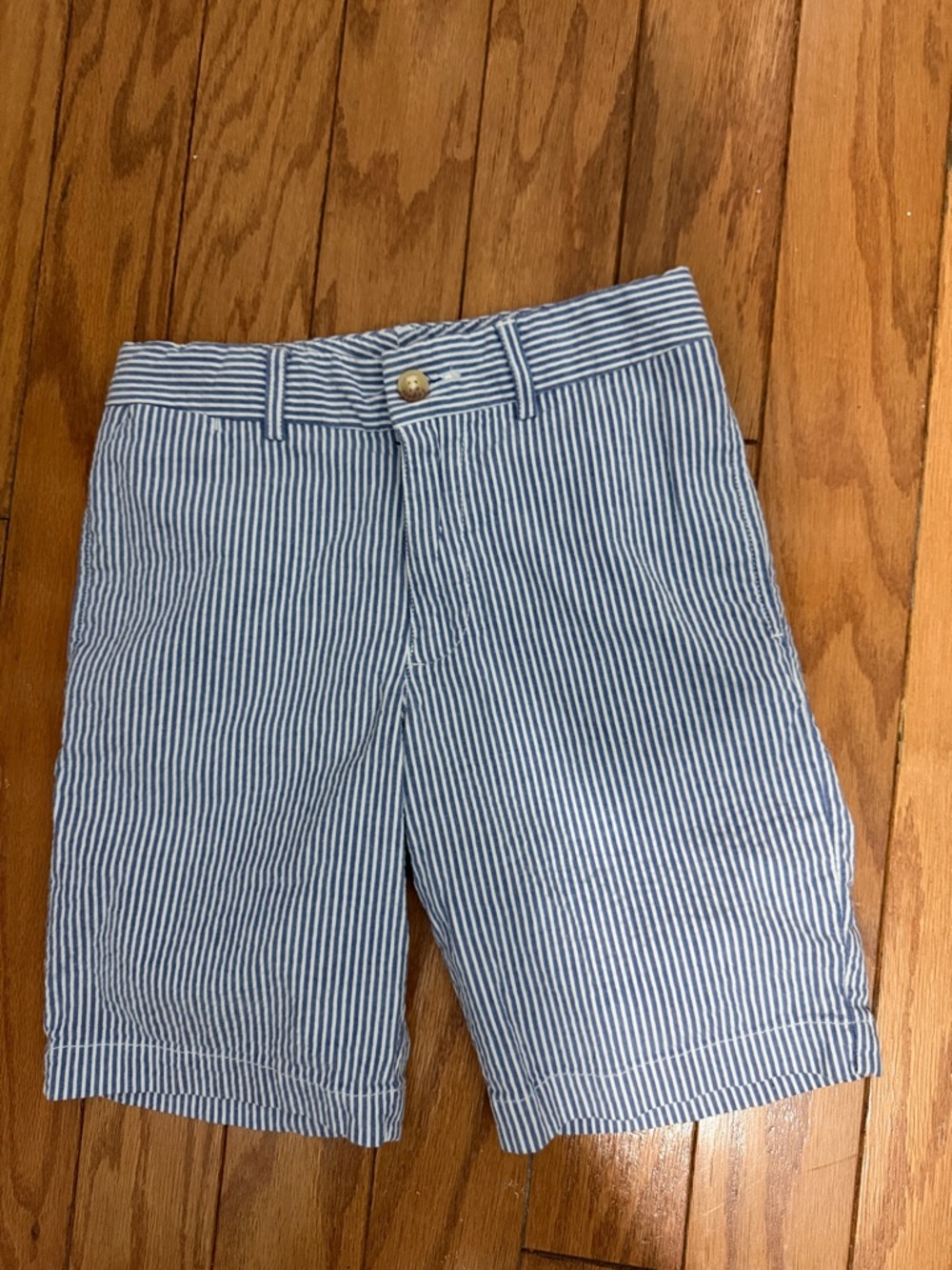 Polo by Ralph Lauren Blue and White Striped Shorts size 8